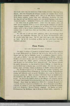 Evan Evans, der erste Baumwollspinner Sachsens