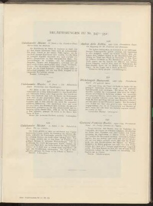 Erläuterungen zu Nr. 547 - 552: