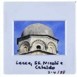 Lecce, Santi Niccolò e Cataldo : Kuppel