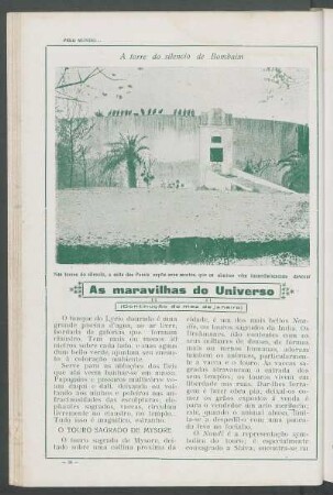 As maravilhas do Universo