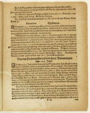 Von den Finsternissen deß und ohren Bedeutungen dises 1612. Jahrs.