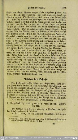 Pocken der Schafe