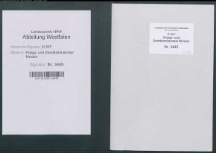Bau und Reparatur der geistlichen Gebäude zu Brockhagen (Amt Sparrenberg, Vogtei Brackwede)