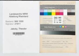 Entnazifizierung Theodor Jakoby, geb. 18.08.1905 (Beamter)