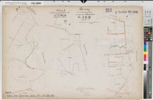 Eslohe (Eslohe), Zusammenlegung Eslohe, Bl.15 Urkarte 32 Salwey Flur 4;12;13