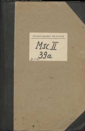 Fürstbistum Münster (Abschriften von Urkunden und Akten)