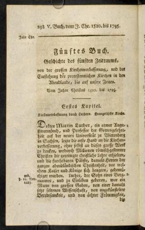 298-438, Fünftes Buch.