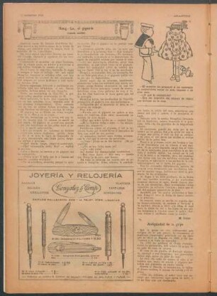 Antigüedad de la gripe