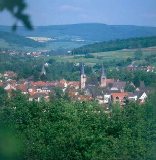 Schlüchtern. Stadtansicht
