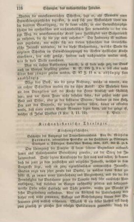 116-125 Kirchenhistorische Theologie