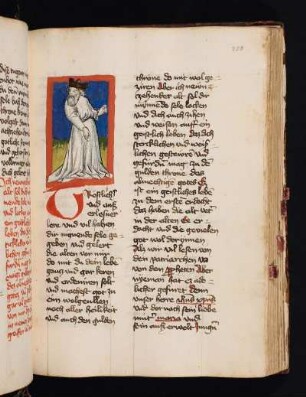 Deckfarbenminiatur: Der neunzehnte Weise