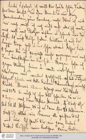 Postkarte vom 09.07.1908