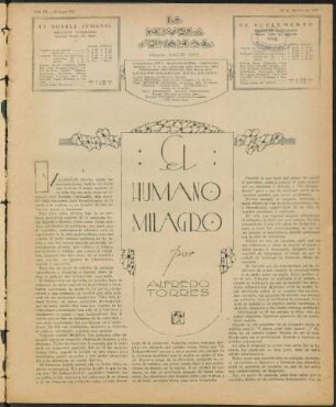 1927011511: El humano milagro