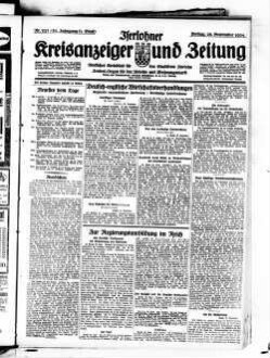 Iserlohner Kreisanzeiger und Zeitung. 1898-1949