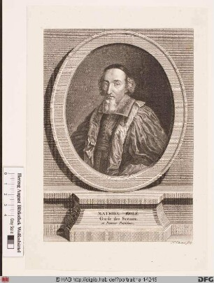 Bildnis Mathieu Molé, seigneur de Champlâtreux