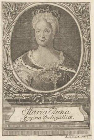 Bildnis von Maria Anna, Königin von Portugal