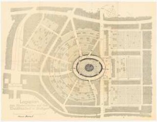 Kriegerdenkmal Waldfriedhof, Stuttgart-Ehrenfeld: Lageplan 1:200