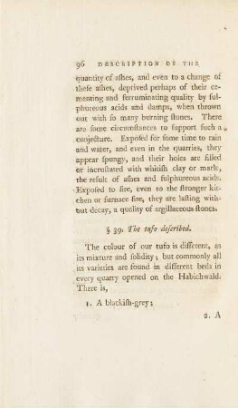§ 39. The tufo described