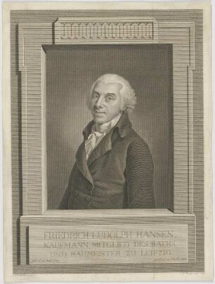 Bildnis des Friedrich Ludolph Hansen