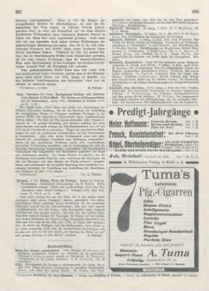 287 [Rezension] Spurgeon, Charles H., Goldene Winke für Prediger