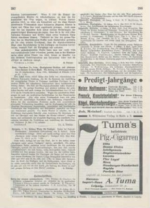 287 [Rezension] Spurgeon, Charles H., Goldene Winke für Prediger