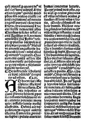 De instructiōe scholariū ex septē [...] Ca. XI.