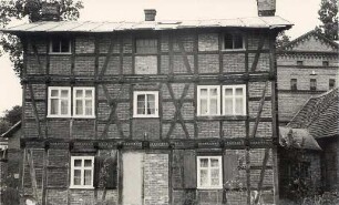 Fachwerkhaus in Lübbenau : Tykowane domske w Lubnjowje