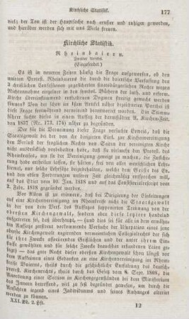177-190 Kirchliche Statistik