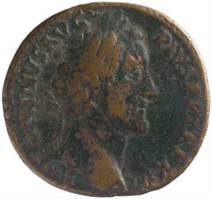 Münze, Sesterz, 152 - 153