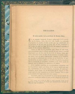 Educación : El ciclo escolar en la provincia de Buenos Aires