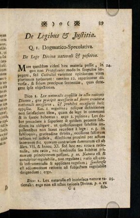 39-63, De Legibus & Justitia