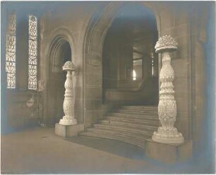 Billing, Hermann; Kiel (Schleswig-Holstein); Rathaus - Treppenaufgang (Innenansicht)
