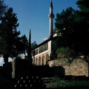 Ioannina. Moschee Aslan Aga. Moschee von 1712, im Kastron