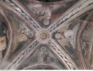 Freskenausstattung, Die vier Evangelisten (?)
