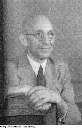 I. oder II. Landesparteitag der SPD. Unbekannter Funktionär, 1945/46.