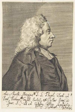 Bildnis des Lud. Christ. Miegius