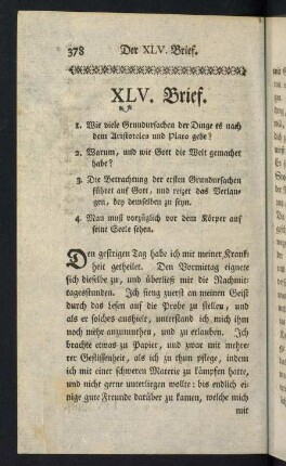 378-415, XLV. Brief. - LXVI. Brief.