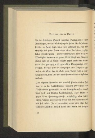 Der verlorene Vater