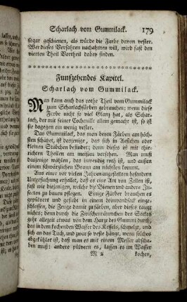 Funfzehendes Kapitel. Scharlach vom Gummilack. - Neunzehendes Kapitel. Vom Falben.