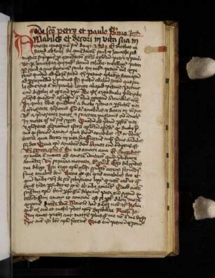 Jordanus de Quedlinburgo. Schneyer 3, 850 Nr. 429, 430