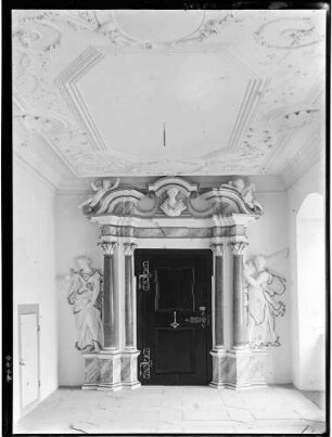 Salem Schloss Salem Abteigebäude Kaisersaal Nordwestportal - Ansicht von Norden