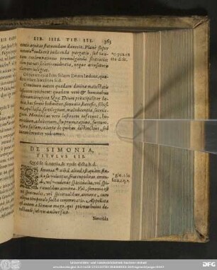 De Simonia, Titulus III.