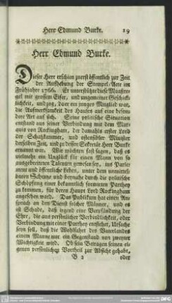 Herr Edmund Burke