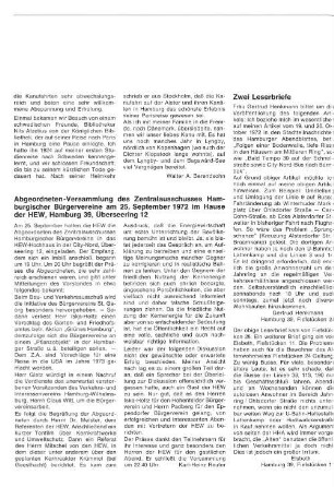 Abgeordneten-Versammlung des Zentralausschusses ...