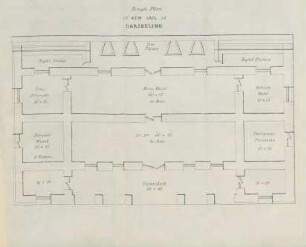 Rough plan of new jail at Darjeeling