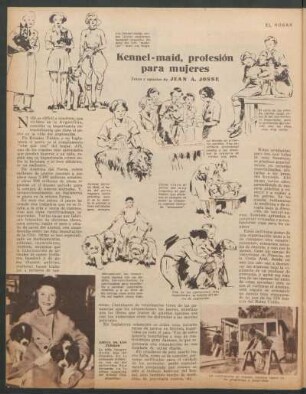 Kennel-maid, profesión para mujeres