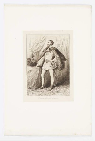 Costume de noble hongrois, Blatt 15 der Folge "Erinnerungen aus der österreichischen Monarchie, Ungarn"