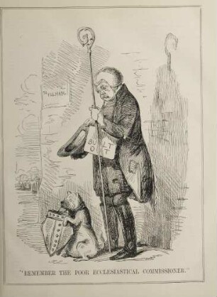 "Remember the poor ecclesiastical commissioner"