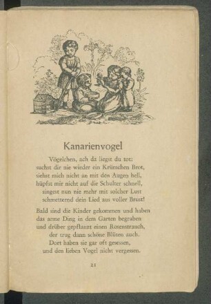 Kanarienvogel