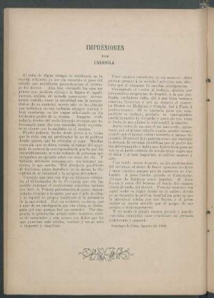 Impresiones.